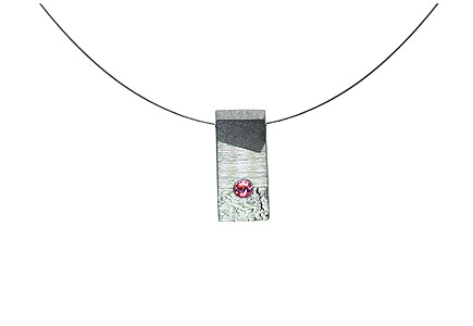 SWAROVSKI (R) Kristalle in Kombination mit: BELLASIX (R) 1794-K Halskette 925 Silber/Verschluss Hochzeitsschmuck Brautschmuck Collier Handgravur Manufaktur-handgefertigt rose rosa